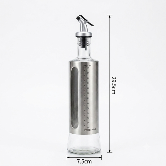 Glass Oil Dispenser 500ml